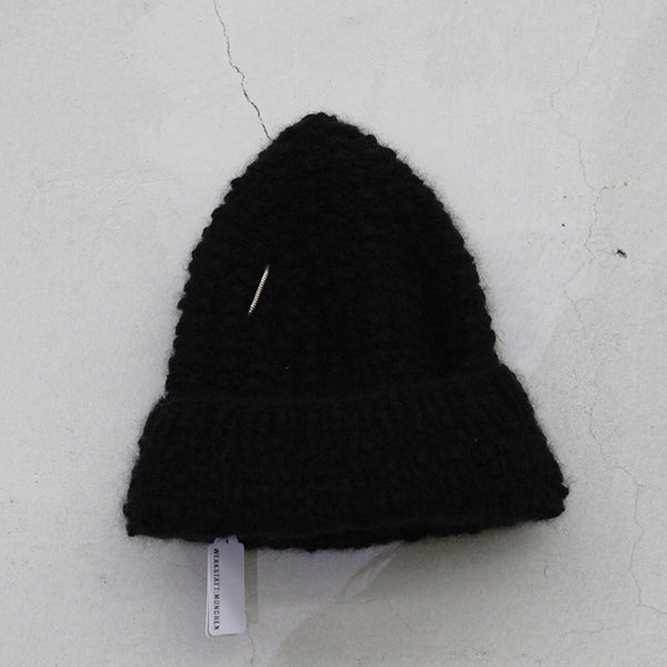 WERKSTATT MUNCHEN pin cashmere hat M8081